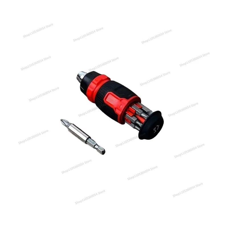 For Ratchet Screwdriver Multi-functional Fat Boy Replaceable Head Screw Batch Magazine Type with Batch Head Screwdriver