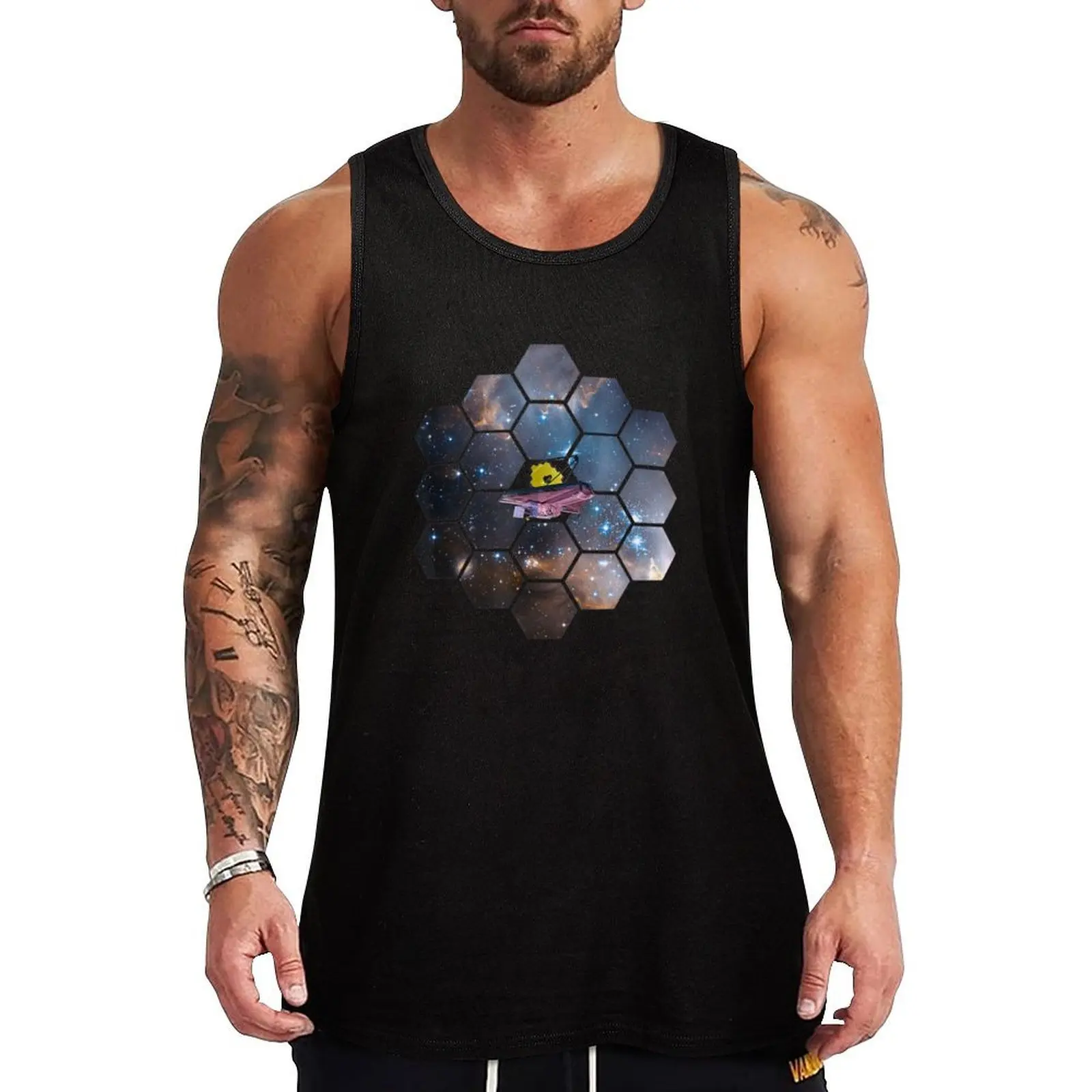 

James Webb Space Telescope JWST Tank Top t-shirts man Clothing gym shirts