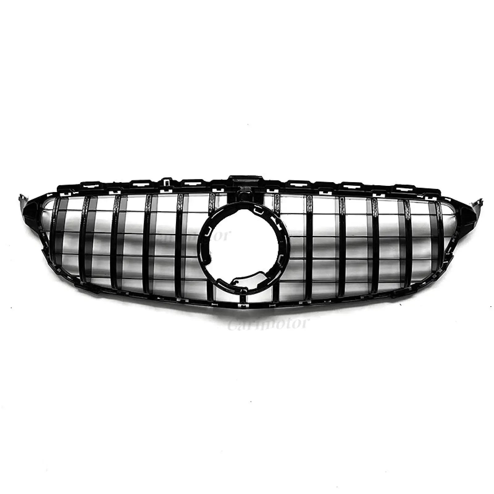 Upper Bumper Mesh Grille Fit for Mercedes Benz C class W205 C250 C300 2019