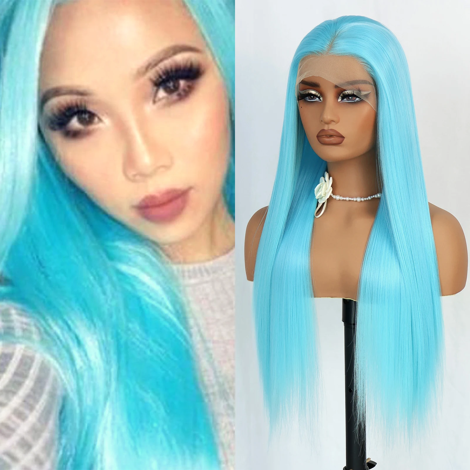 Thumbnail 3 - #53 Latest Synthetic Lace Front Wigs Offers