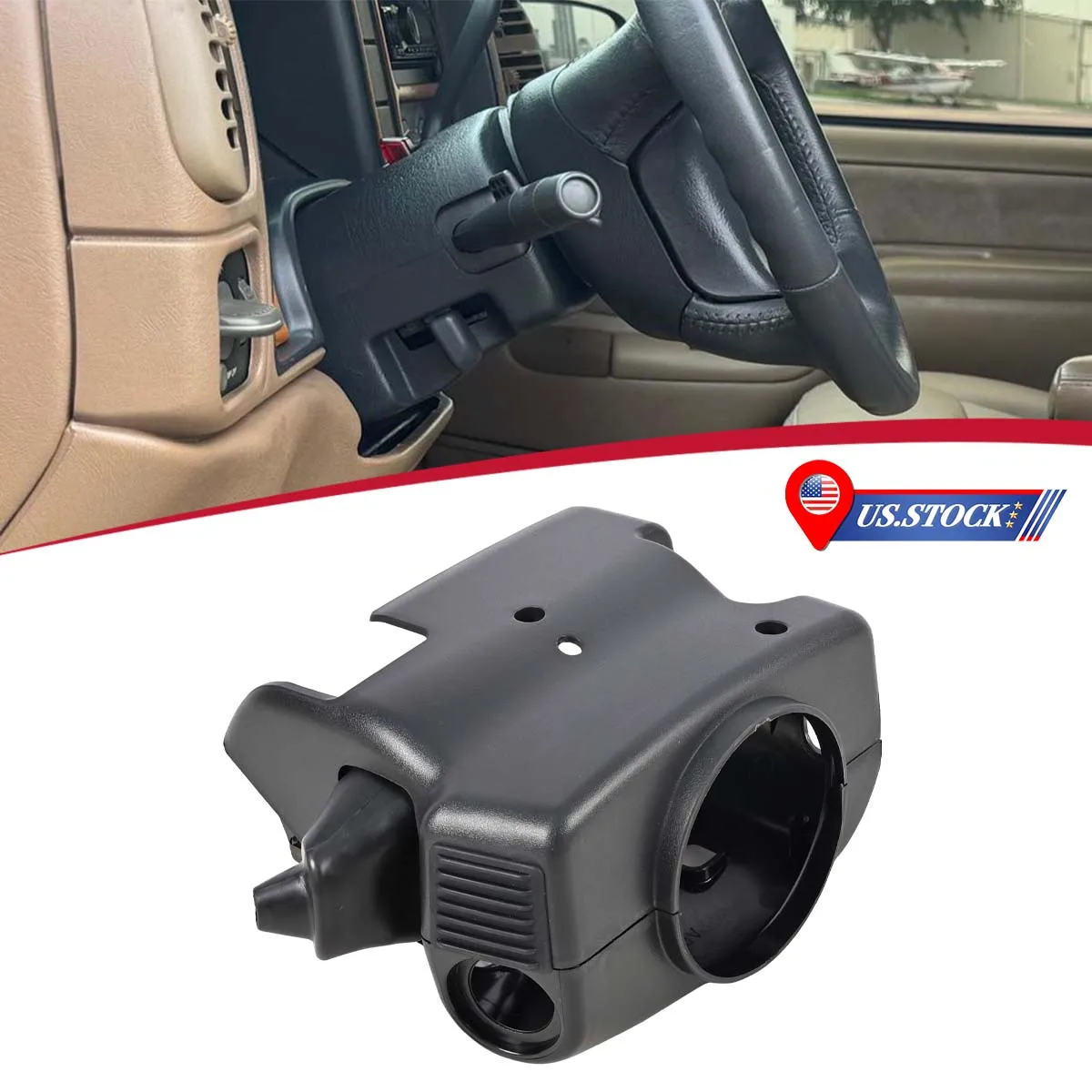 

Steering Column Cover Shrouds Shifter Boot For Chevrolet Tahoe GMC Yukon 1995-2000 With Automatic Transmission 26036498 26036499