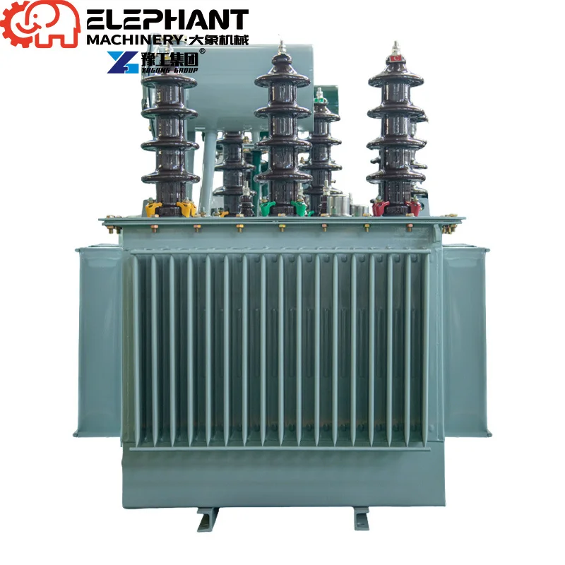 High Voltage Transformer 3 Phase 11kv 33kv Oil Immersed Power Transformer 3 Phase 1000kva 630kva 1000kw Transformer