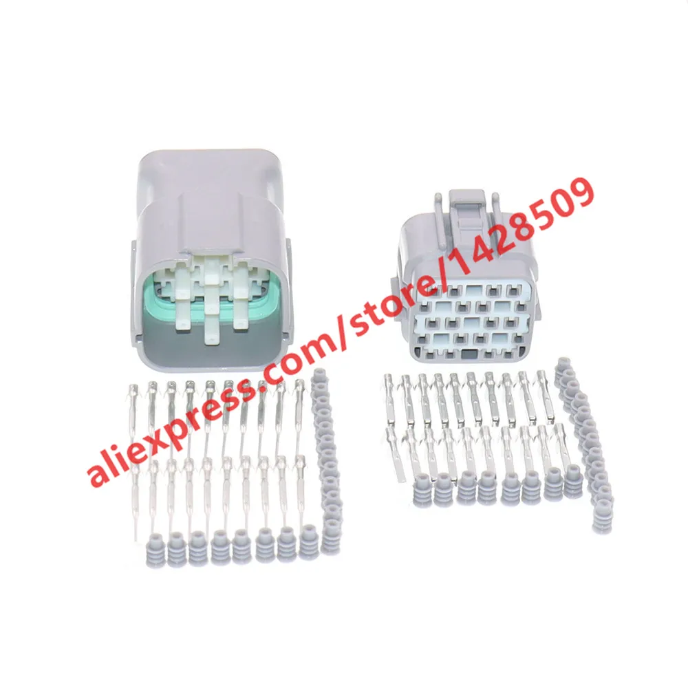 1 Set 20 Pin 6189-0714 6188-0494 Car Excavator Hydraulic Pump Waterproof Socket Automobile Electrical Control Board Plug