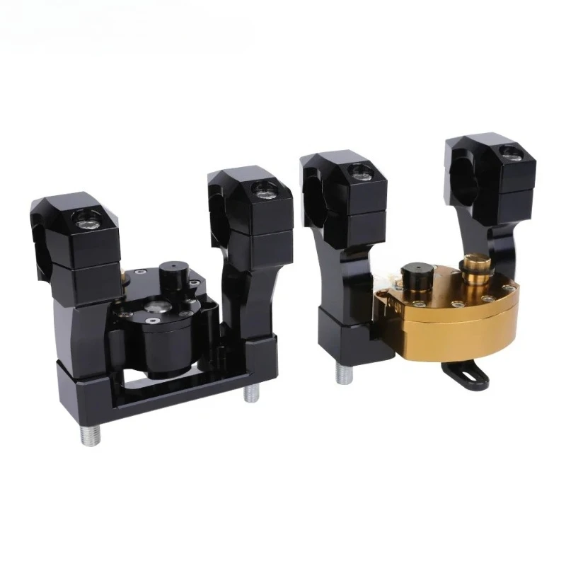 450MT 800MTX Steering Damper Motorcycle Steering Stabilizer Bar Riser Clamp