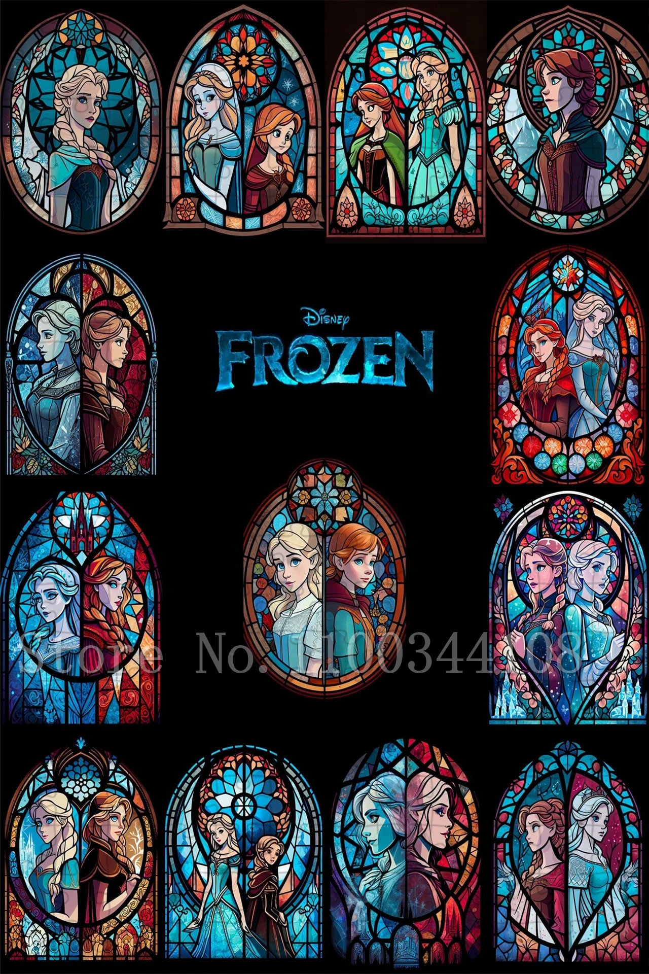 Disney Prinses Cartoon Legpuzzels 35/300/500/1000 Stukken Houten Puzzels Voor Meisjes Handgemaakt Spel Stress Reliëf Speelgoed