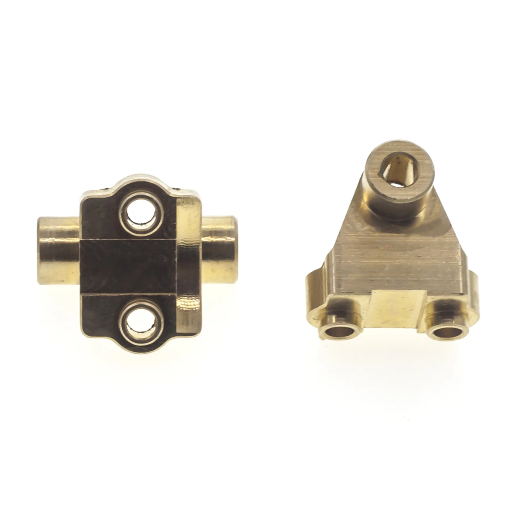 ABTI-Brass Front Rear Axle Lower Shock Mount Suspension Links Stand For 1/10 RC Crawler Car Traxxas TRX4 Upgrade Parts