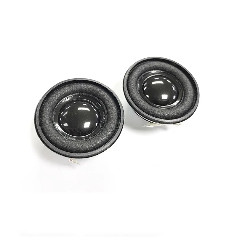 GHXAMP 스피커 버블 폼 엣지, 블랙 볼록 캡, 40mm, 4ohm, 3W, 2 개