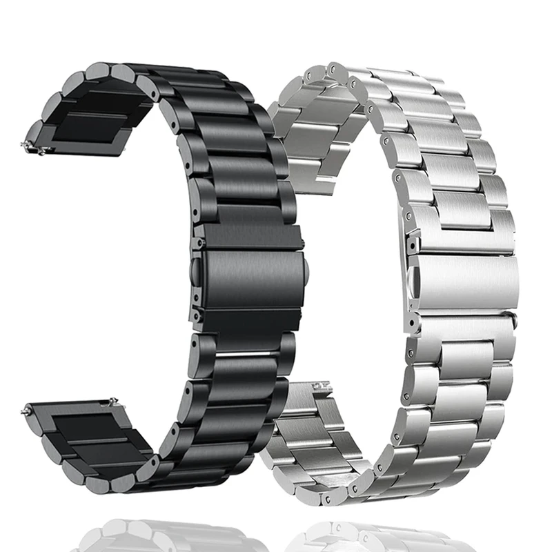 14 16 18 20 22 24mm remplacement de Bracelet de montre en acier inoxydable et milanais à dégagement rapide pour Bracelet de montre étanche universel