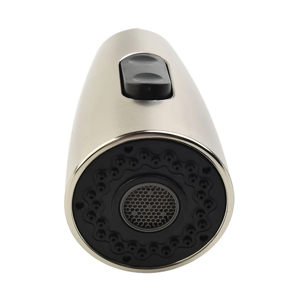 Rust-resistant 360° New Rotate Swivel Spray Tap Head Water Saving Aerator Rain Two Spray Style Black Kitchen Sink