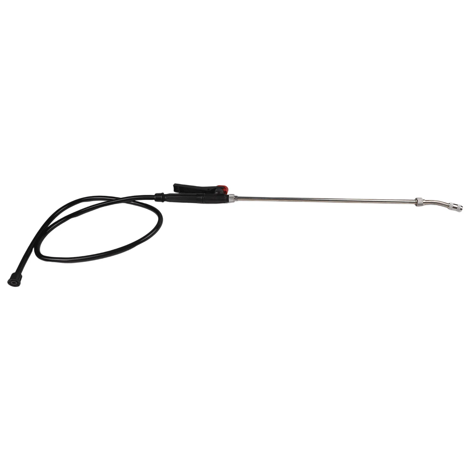 29 In Stainless Steel Spray Wand with Adjustable Nozzle and Standard Threaded End for Garden and Cleaning Tasks