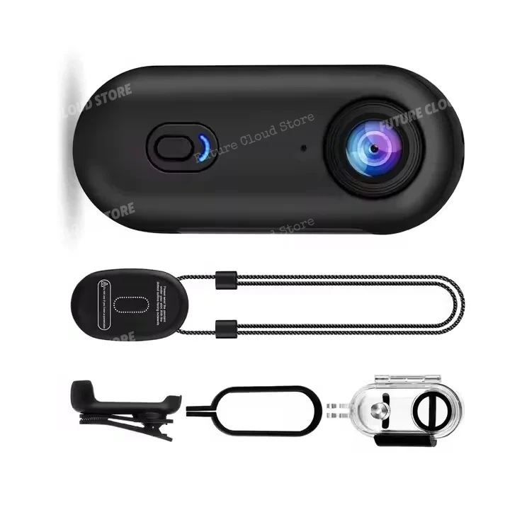 

WiFi pocket mini body, APP control portable Vlog underwater 30 meters little finger action 1080P