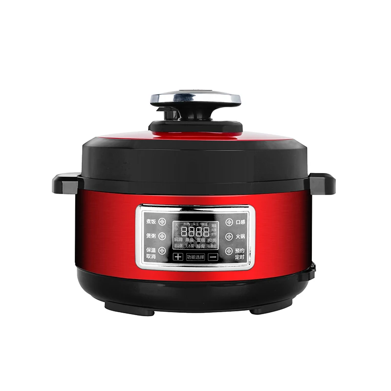 Multi Function 3L Stainless Steel Digital Control Nonstick Electric Pressure Cooker & Hot Pot Household Dutch Kitchenware