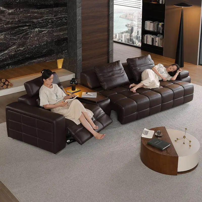 Design-Starkes elektrisches Relaxsofa für Schlafzimmer und Apartments – Elektrisches Relaxsofa als Sektional-Lounge für Wohnzimmermöbel