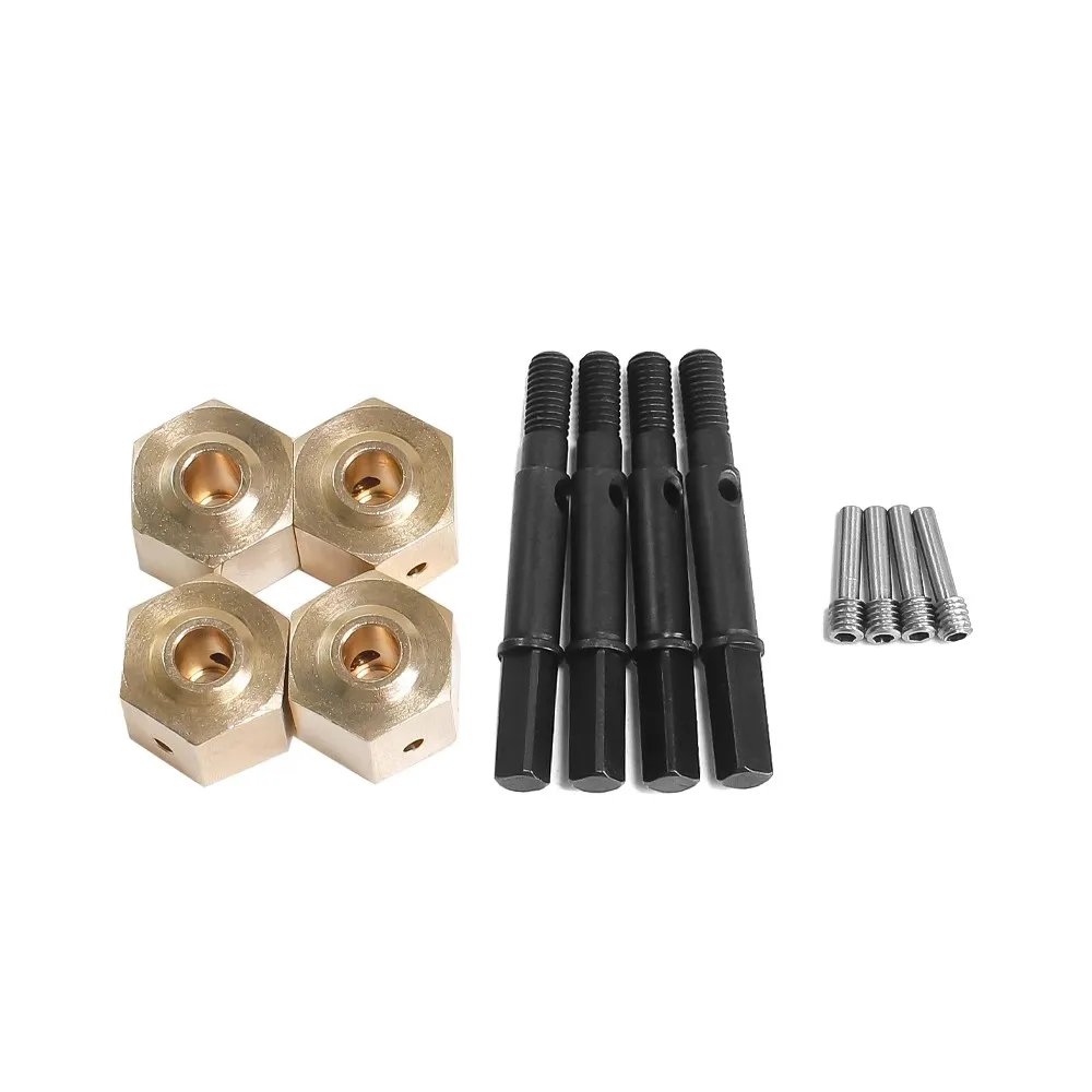 Croboll MK07 JK07 4WD 1/7 RC CAR تعديل وترقية ملحقات Op النحاس توسيع موصل عمود الإخراج