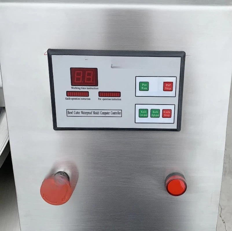 Customized Chopped Celery Grinding Production  Meat Bowl Cutter Mixer Meat Bowl Cutter Chopper Machine Meat Bowl Cutter view 3