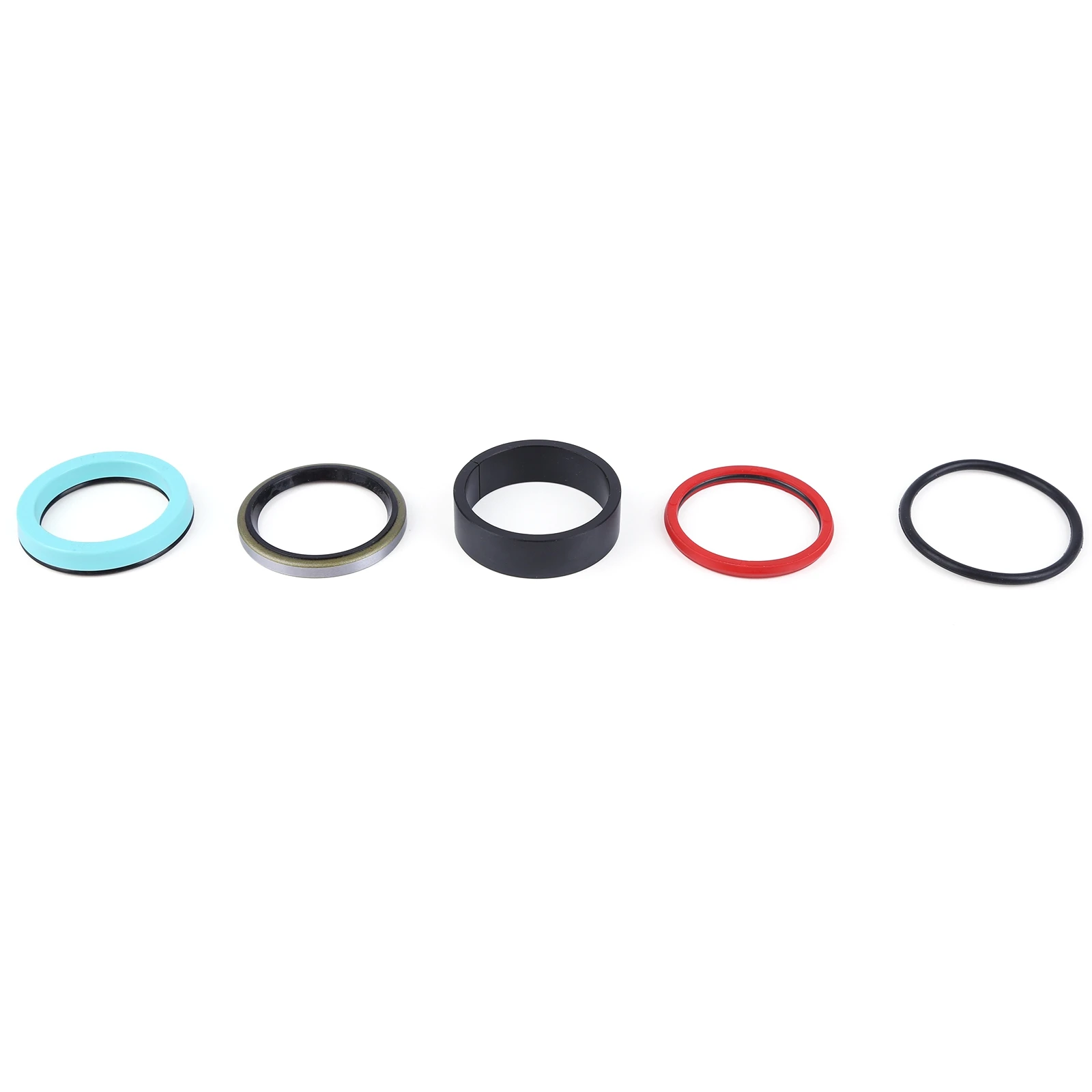 Lift Cylinder Hydraulic Seal Kit Compatible for Ford New Holland 7106 7108 7308 CASE L130 Loader Replace 9600669