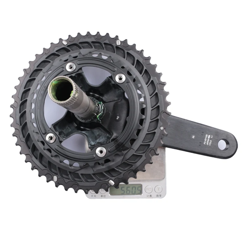 Shimano 105 R7100 2x12S Crankset 50-34T/52-36T Double Chainring 165mm/170mm/172.5mm/175mm Crank For Road Bike Bicycle Crankset