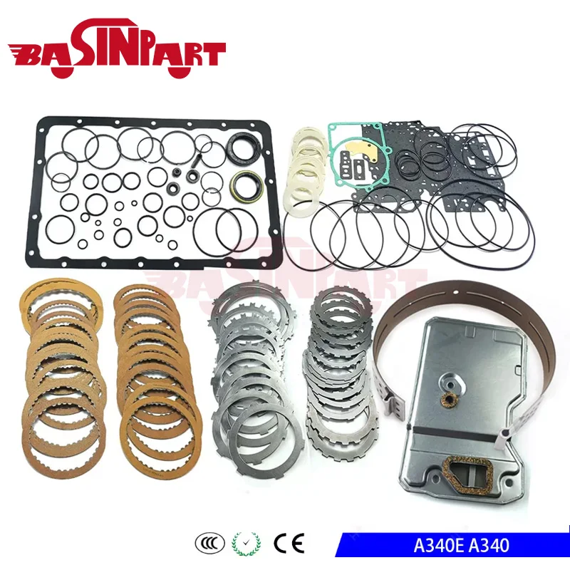 Kit de Transmisión Automática A340E A343F 30-40LE 30-43LE, Kit de Reconstrucción de Caja de Cambios para TOYOTA Hilux Mark 2 II Crown CHASER CRESTA