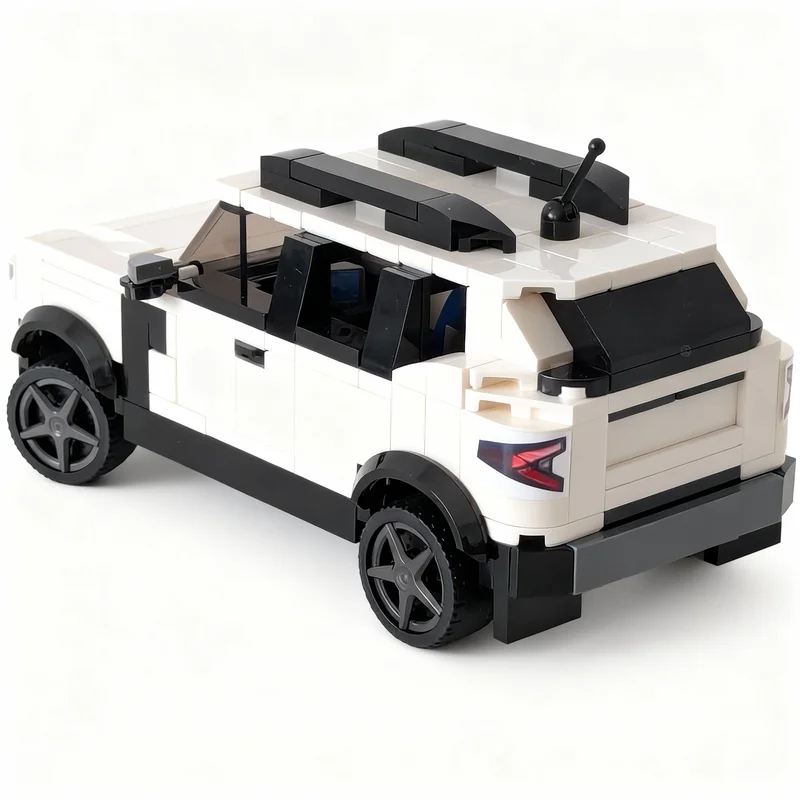 

355pcs MOC City Champions Dacia Duster Model Building Toys Blocks Architecture Christmas Gifts Creative Education DIY Idea