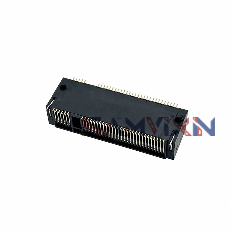 APCI0103-P001A (10pieces) M.2 NGFF B Key Socket 67Pin Horizontal SMD 4.75mm Height for SATA SSD ,Original In Stock