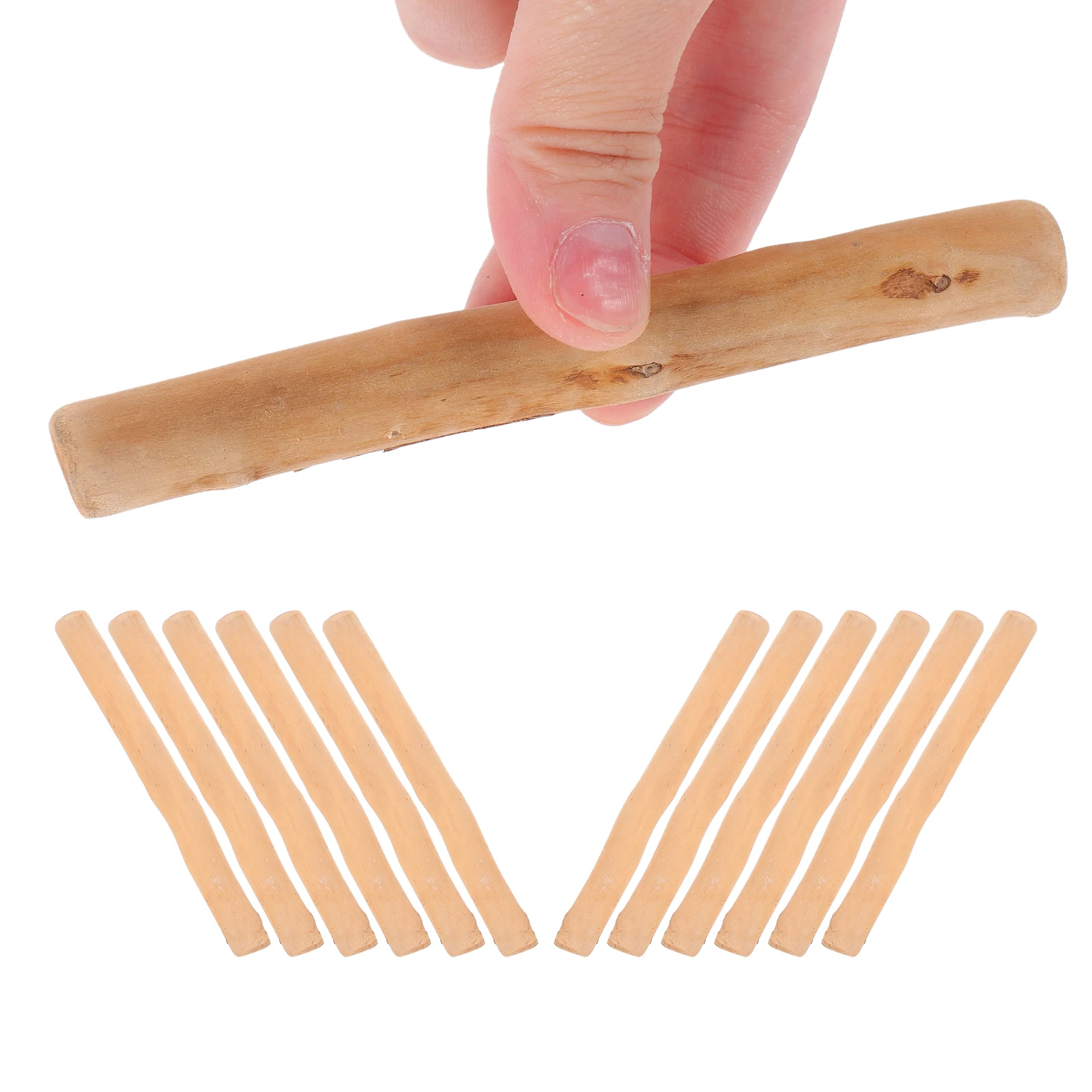 

Driftwood Sticks Decor Durable Preserved Versatile Crafts Photo Props Sewing Tools Khaki Household Projects Wooden Craft Sticks