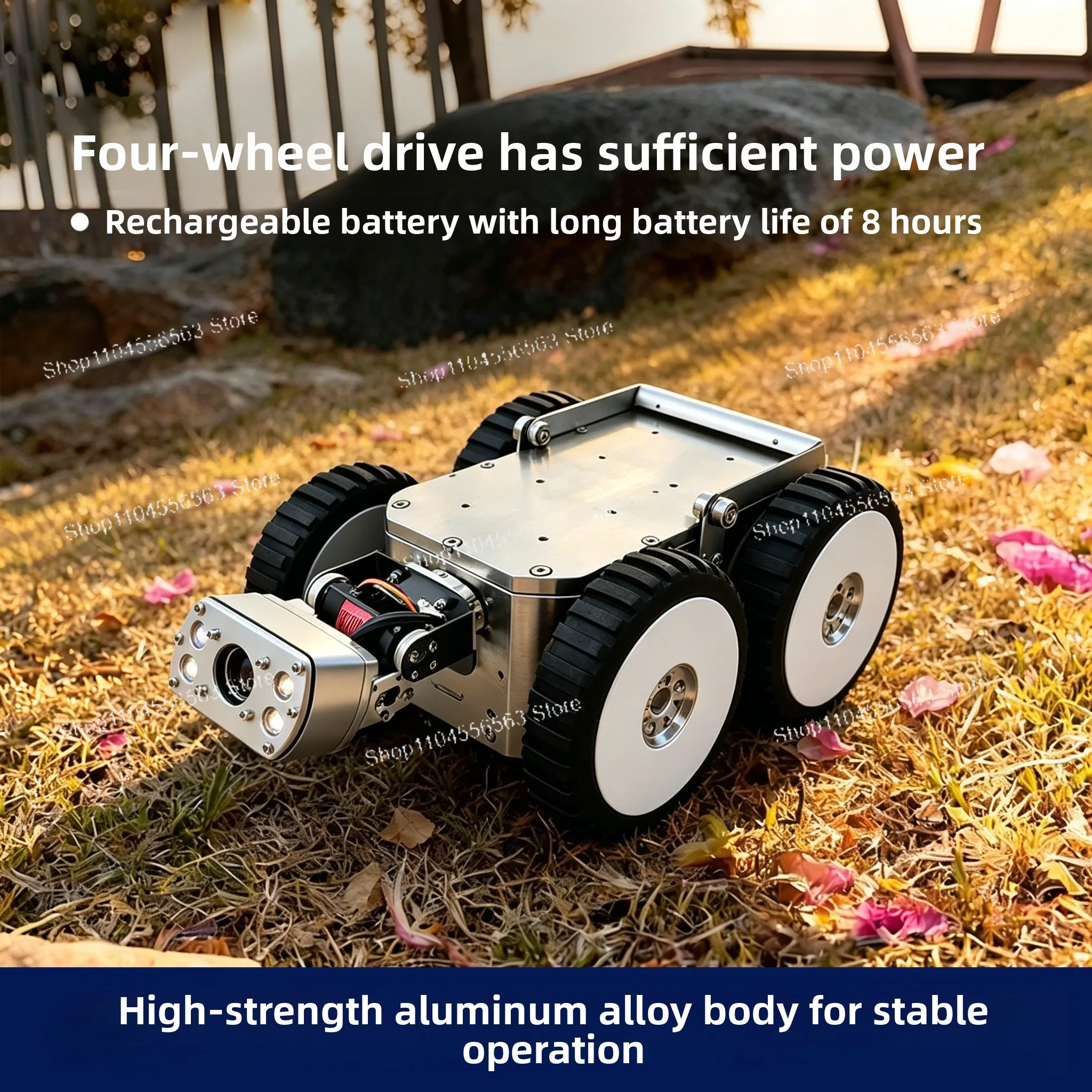 Pipeline inspection crawler Municipal sewage and drainage engineering Waterproof pipeline robot