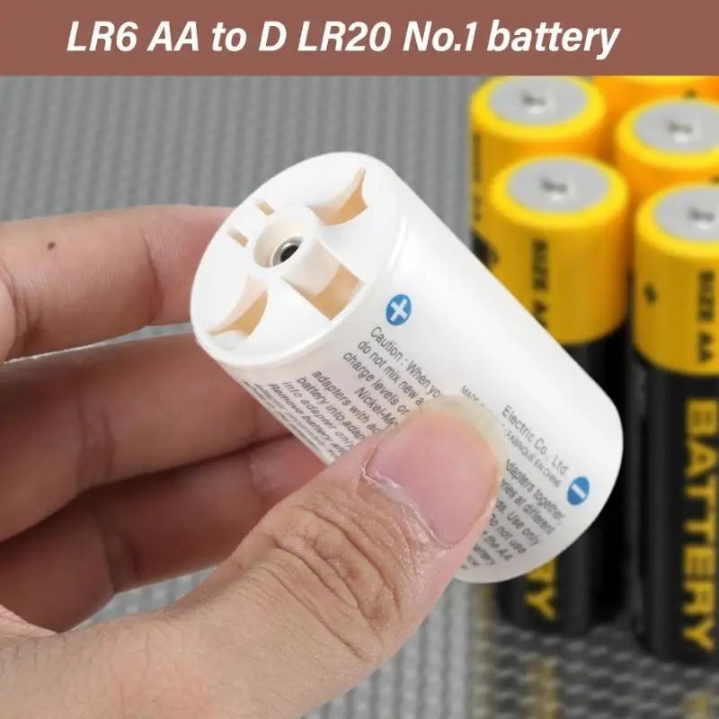 G8TA Zylinderbatteriehalterhülle von LR6 AA bis D LR20 für Gasherd Taschenlampe