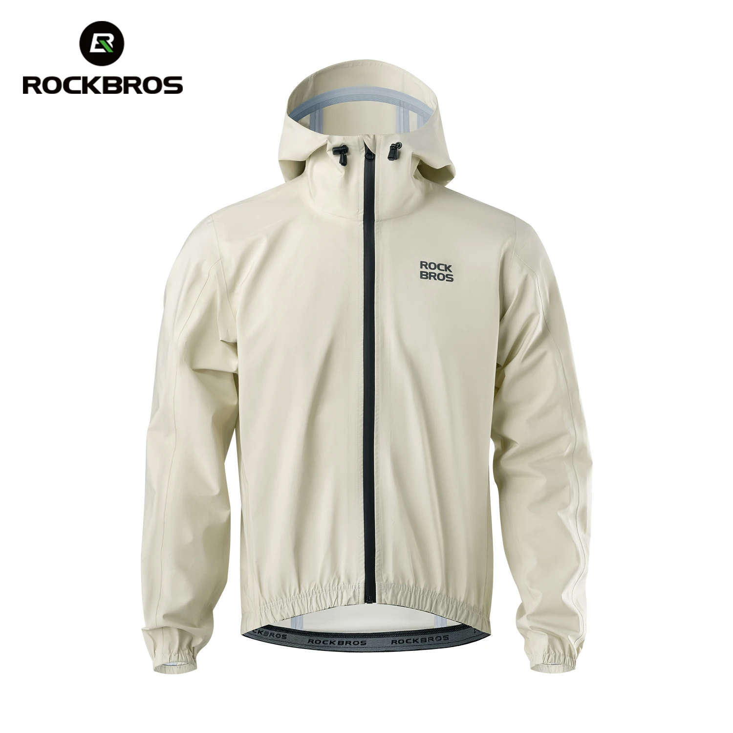 ROCKBROS Wasserdichte Winddichte Jacke, Schwerregenjacke, Mountainbike- und Straßenrad-Regenjacke für Männer und Frauen