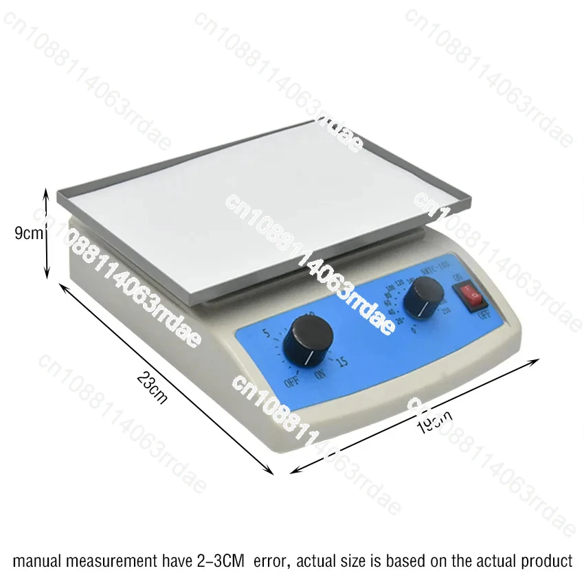 110/220V Laboratory Rotary Oscillator RPR Mixer Lab Orbital Rotator Shaker Orbital Oscillator 210RPM Adjustable Speed Oscillator