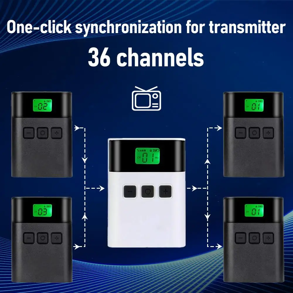 KT888 Walkie Talkie inalámbrico Radios de comunicación de largo alcance Sistema de guía turística A2523