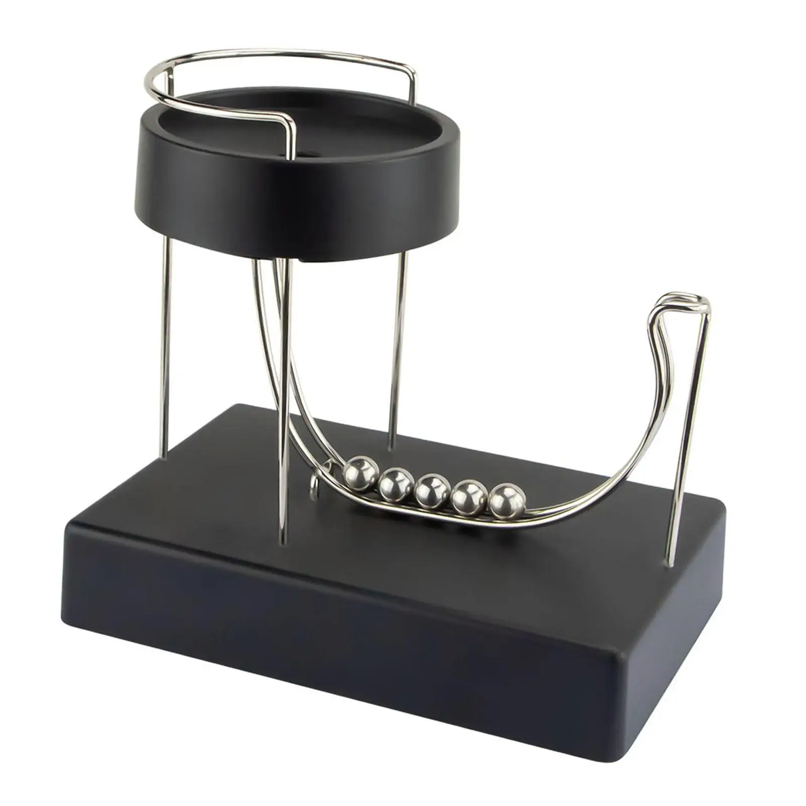 Perpetual Motion Machine Rechargeable Balancing Creative Revolving Desktop Decor Perpetual Motion Simulator Energy Orbital Toy