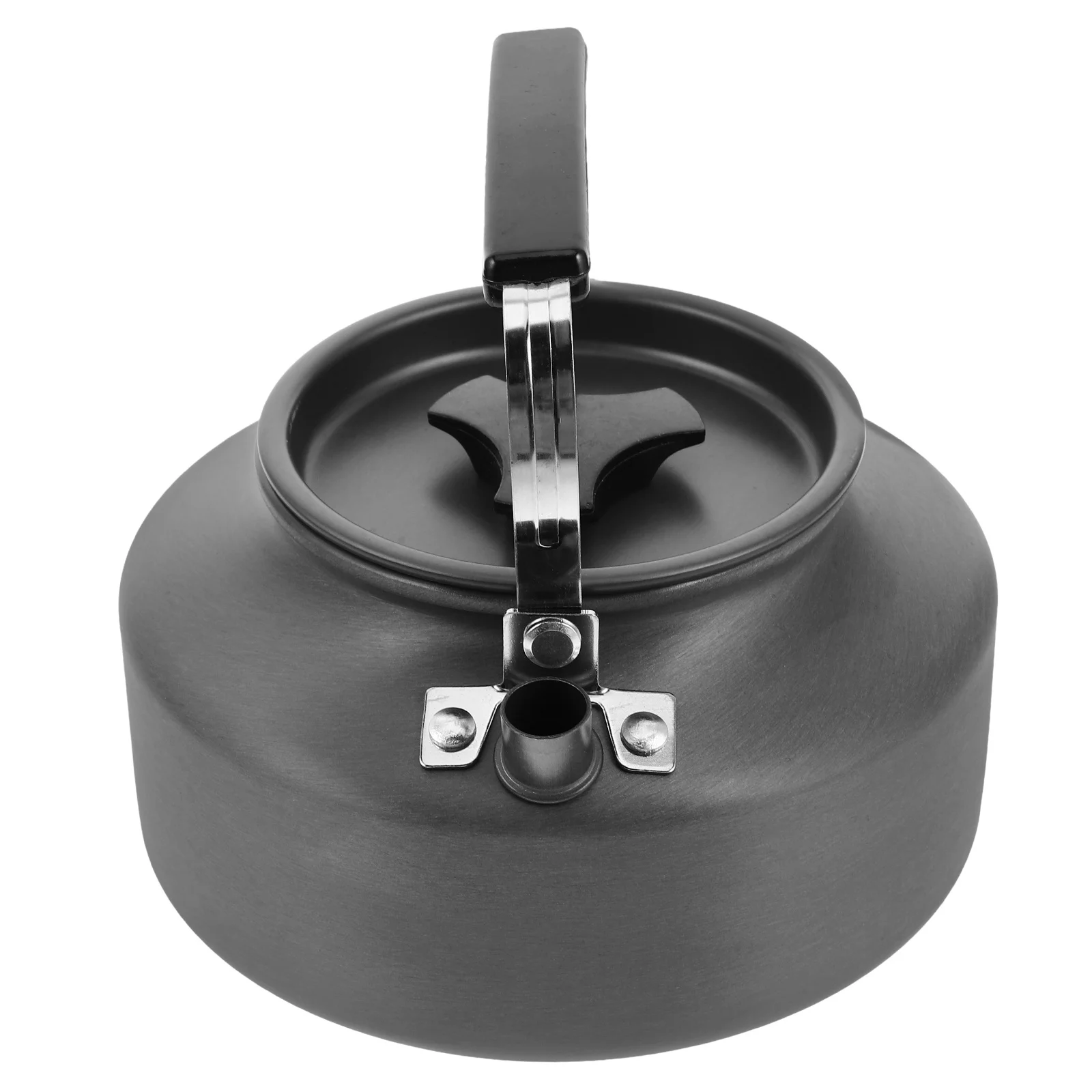 

1pc Portable Water Kettle Premium Aluminum Oxide Lightweight Camping Kettle For Outdoor Picnic Travel Home Use Large Capacity