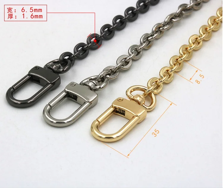 Bag Chain Transformation Shoulder Strap Cross-body Chain Backpack Replacement Metal Bag Strap Bag Accessories 100cm 110cm 120cm