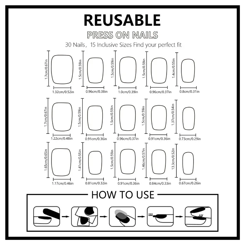 24 Uds. De uñas postizas brillantes de color rosa con uñas postizas cuadradas cortas, Color dulce, diseño bonito y fresco, prensa diaria brillante en uñas acrílicas