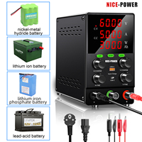 60V 5A Lab Power Supply DC Regulator Switching For Mobile Repair Battery Charger 30V 10A Bench Power Supply Adjustable 120V 3A