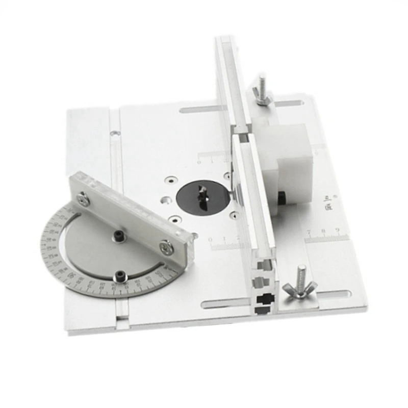 Nuovo Router Tavolo Inserto Piastra Mitra Calibro Per Banchi Per La Lavorazione Del Legno Tavolo Sega Trimmer Multifunzionale Macchina Per Incidere
