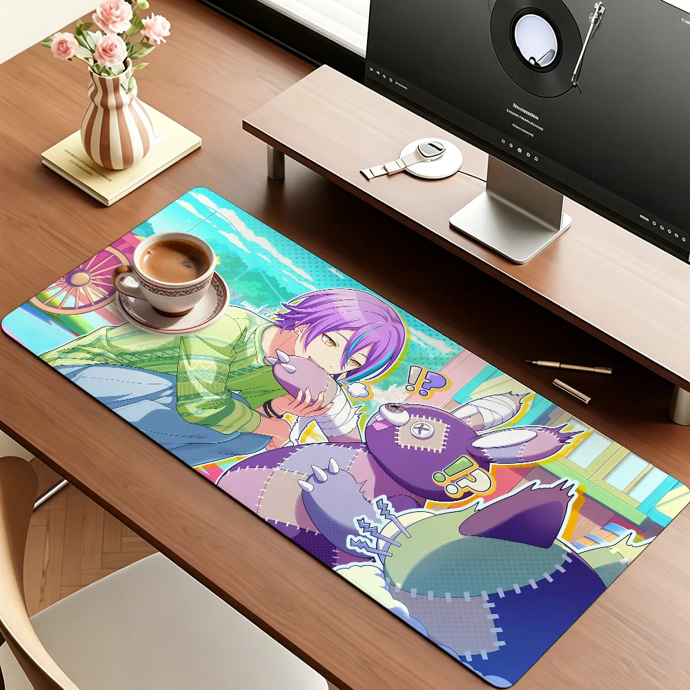 Singer Kamishiro R-Rui Mouse Pad Large Non-Slip Waterproof Mat Stitched Edge Keyboard Pad for Gaming Daily Office