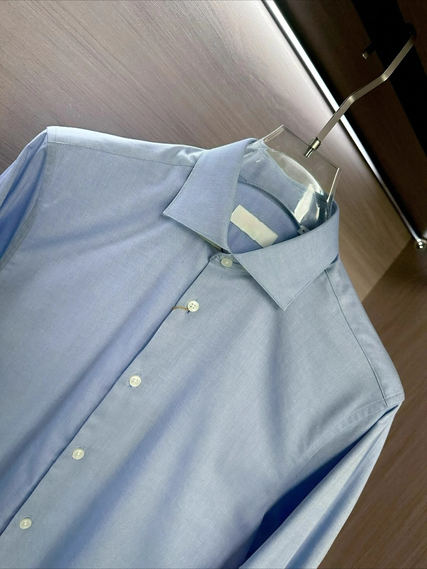 

Italian LP Old Money Wind 25 Spring and Autumn Cotton Business Casual Elegant Long Sleeve Shirt