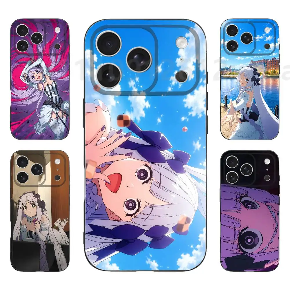 F-Fate strange Fake Francesca Prelati  Phone Case for iPhone 17  Air 16 15 14 13 12 11 mini Pro ProMax Plus Models Black TPU