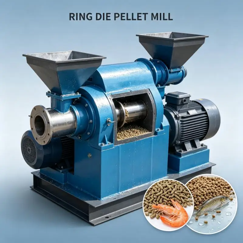 Cattle Feed Mill Pelletiz Animal Goat Farming Equipment Feed Processing Pellet Machine Animal Feed Farm