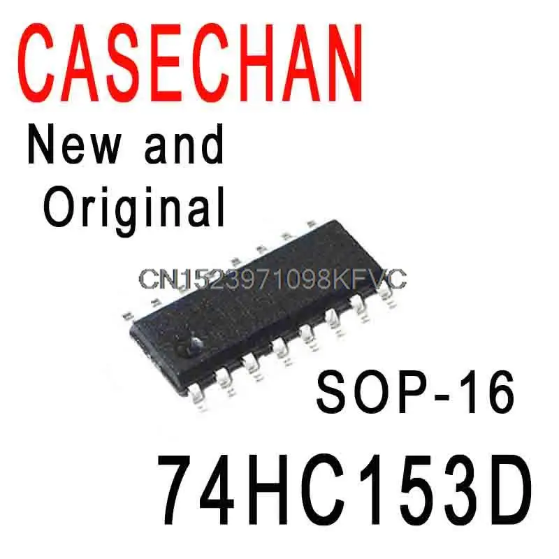 10PCS New and Original 74HC153 HC153 SN74HC153DR SMD SOP-16 Dual Four-Input Multiplexer In Stock IC 74HC153D