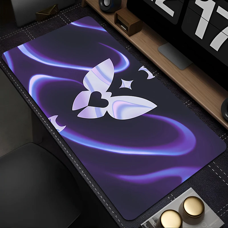 Game Mouse Pad Office PC Gaming Accessories Mousepad Laptop Anime Girl Clove Design Keyboard Pad Kawaii Valorant Desk Mouse Mat
