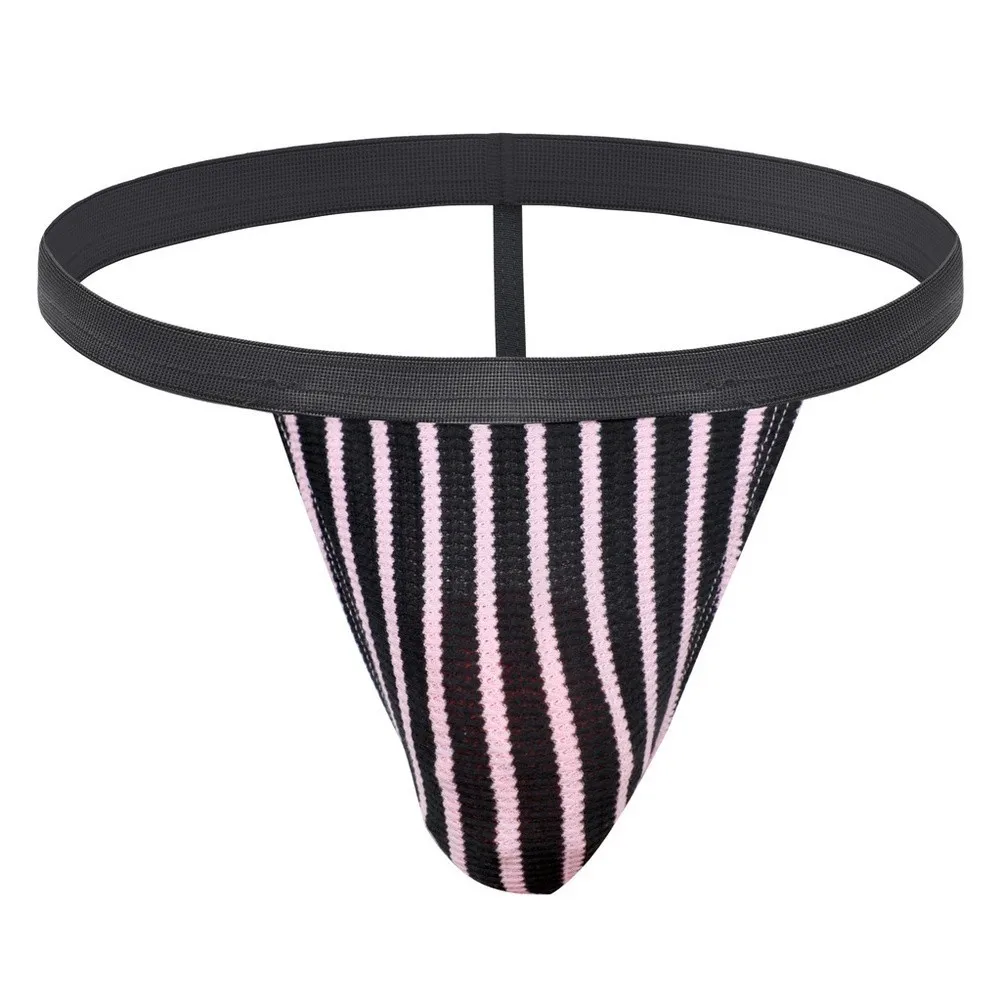 Men T-back G-String Low-waist Breathable Thongs Briefs Underwear Men Sexy Panties Bulge Pouch Seamless Jockstrap Porn Lingerie
