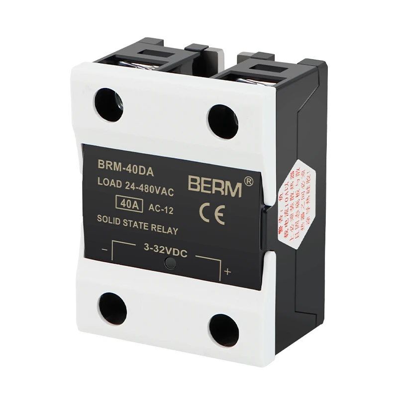 Solid State Relay Brm-40da DC Controlled AC Module Ssr-40da Single Phase 40A D4840