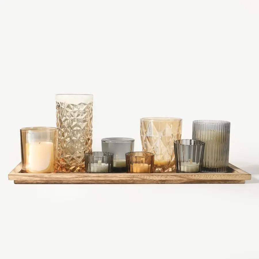 Wooden Tray With 8 …