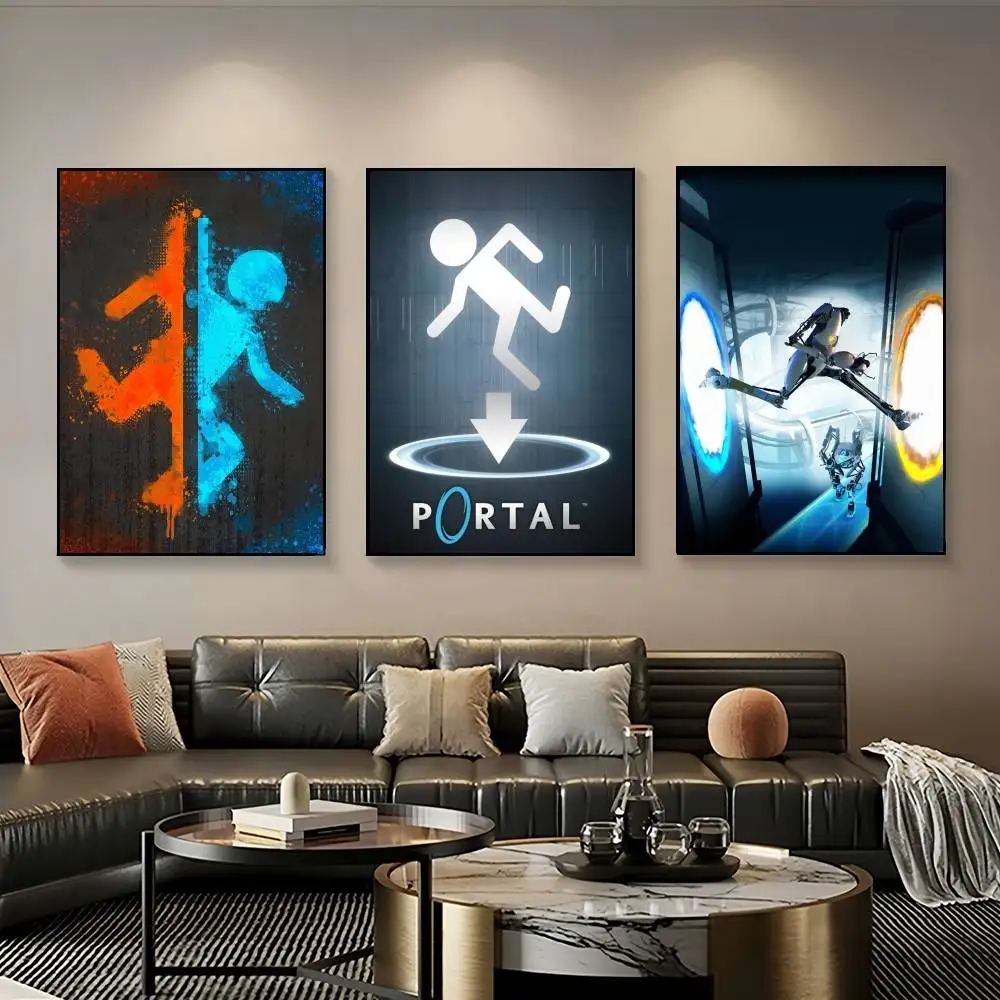 لعبة بوابة ملصق طباعة كوك المطبوخ الرسم على لوحات القماش الجدارية لغرفة المعيشة غرفة نوم ديكور المنزل #3