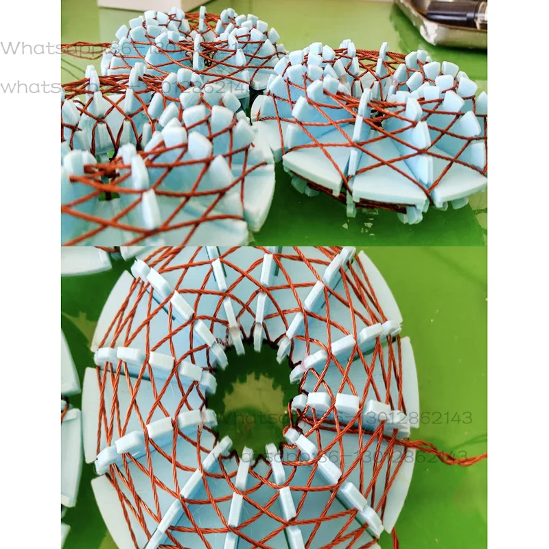 1 Set Rodin Coil Winding Frame Skeleton DIY Experimental Bread Coil Rotating Magnetic Field Winding Mold 96/128 Models