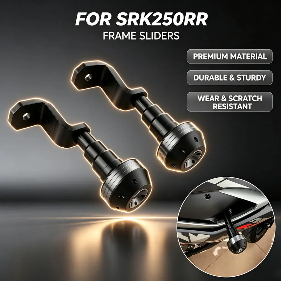 FOR SRK250 SRK25R SRK 25R 250R Engine Protection Cover Frame Sliders Crash Pad Falling Protector Guard 250 RS 250RR Accesorios