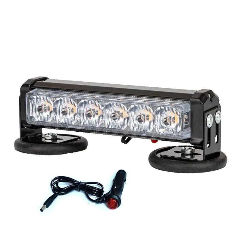 Rechargeable traffic warning lights, LED flashing, road vehicle ceiling construction, night flashing signal lights, obstacle lig