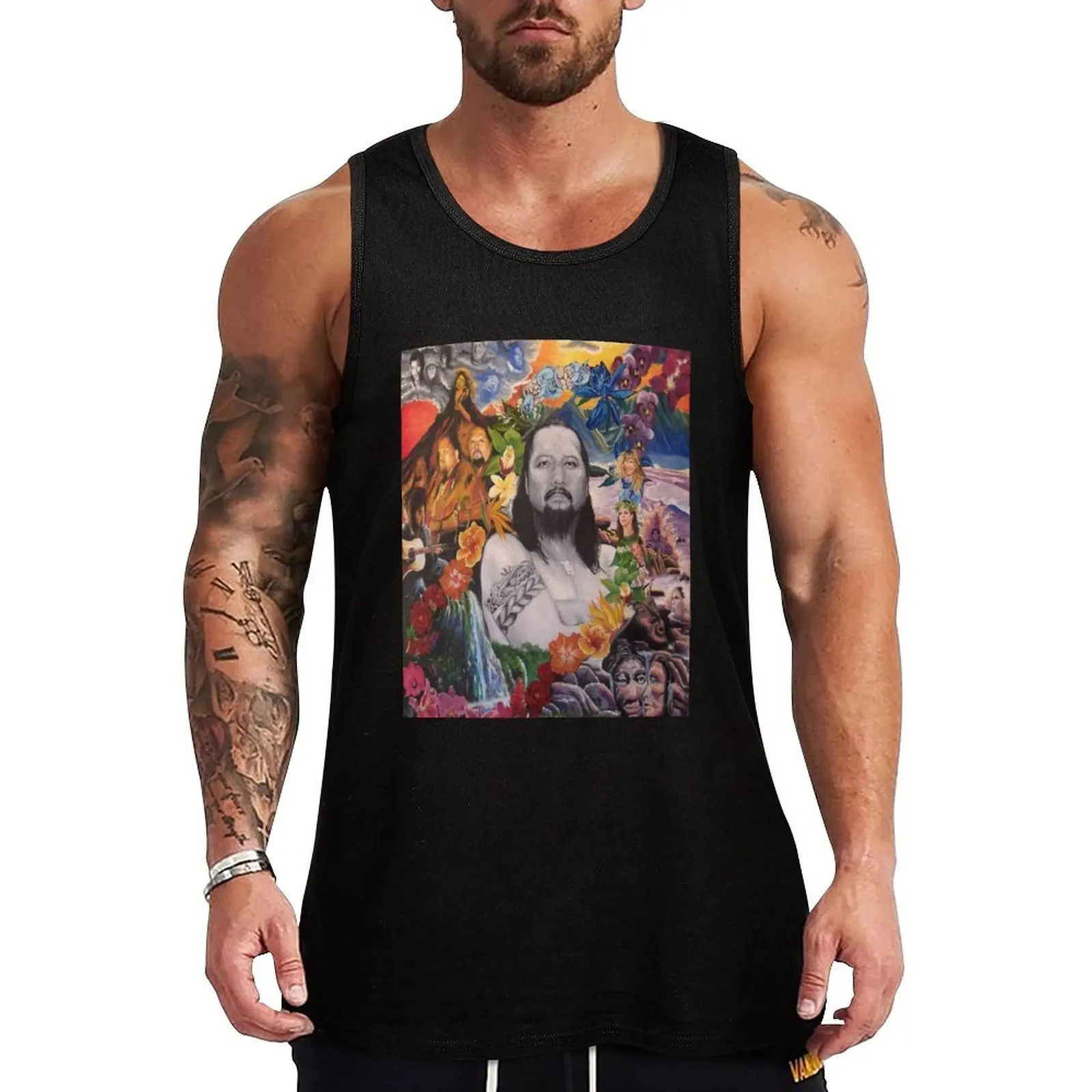 

A Tribute to Willie K Tank Top Sports clothing sleeveless shirt man t shirt